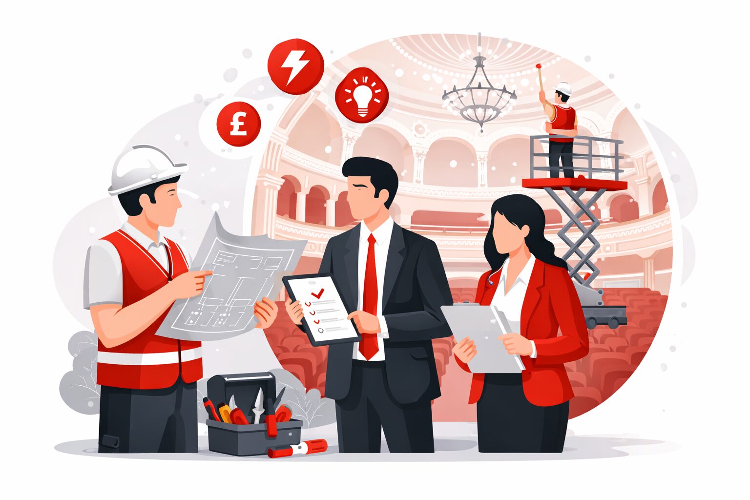 fire safety services tender illustration