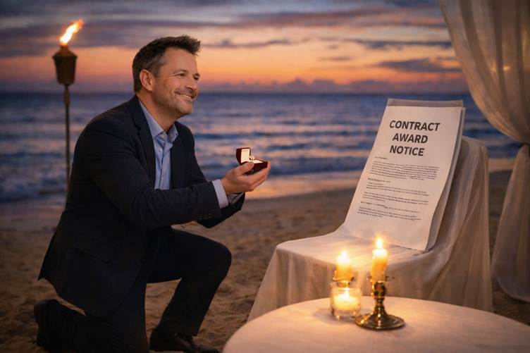 You may find yourself romanticising about the tender process when that award notice comes through!! 